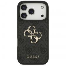 Husa Guess 4G Big Logo compatibila cu iPhone 18 Pro Max / 17 Pro Max, Negru
