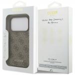 Husa Guess 4G Classic compatibila cu iPhone 18 Pro / 17 Pro, Maro 9 - lerato.ro
