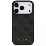 Husa Guess 4G Classic compatibila cu iPhone 18 Pro / 17 Pro, Negru 2 - lerato.ro