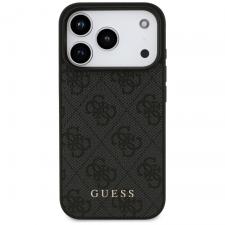 Husa Guess 4G Classic compatibila cu iPhone 18 Pro / 17 Pro, Negru