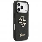 Husa Guess Fixed Glitter Big 4G compatibila cu iPhone 18 Pro / 17 Pro, Negru 5 - lerato.ro