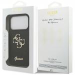 Husa Guess Fixed Glitter Big 4G compatibila cu iPhone 18 Pro / 17 Pro, Negru 9 - lerato.ro