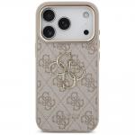 Husa Guess 4G Big 4G Classic Logo compatibila cu iPhone 18 Pro / 17 Pro, Rose Gold 2 - lerato.ro
