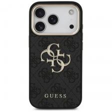 Husa Guess 4G Big 4G Classic Logo compatibila cu iPhone 18 Pro / 17 Pro, Negru