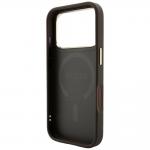 Husa Guess Embossed 4G Classic cu MagSafe compatibila cu iPhone 18 Pro / 17 Pro, Maro 8 - lerato.ro
