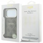 Husa Guess Embossed 4G Classic cu MagSafe compatibila cu iPhone 18 Pro / 17 Pro, Maro 9 - lerato.ro
