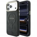 Husa Guess Embossed 4G Classic cu MagSafe compatibila cu iPhone 18 Pro / 17 Pro, Negru 4 - lerato.ro