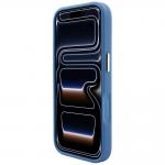 Husa Guess Embossed 4G Classic cu MagSafe compatibila cu iPhone 18 Pro / 17 Pro, Albastru 6 - lerato.ro