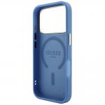 Husa Guess Embossed 4G Classic cu MagSafe compatibila cu iPhone 18 Pro / 17 Pro, Albastru 8 - lerato.ro