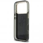 Husa Guess IML 4G Script Metal compatibila cu iPhone 18 Pro / 17 Pro, Negru 8 - lerato.ro
