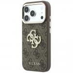 Husa Guess 4G Big Strass Logo compatibila cu iPhone 18 Pro Max / 17 Pro Max, Maro 3 - lerato.ro