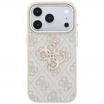 Husa Guess 4G Big Resin Logo compatibila cu iPhone 18 Pro Max / 17 Pro Max, Roz 2 - lerato.ro
