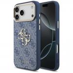 Husa Guess 4G Big 4G Classic Logo compatibila cu iPhone 18 Pro Max / 17 Pro Max, Albastru 4 - lerato.ro