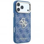 Husa Guess 4G Big Strass Logo compatibila cu iPhone 18 Pro Max / 17 Pro Max, Albastru 5 - lerato.ro