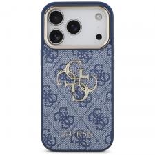 Husa Guess 4G Big 4G Classic Logo compatibila cu iPhone 18 Pro / 17 Pro, Albastru