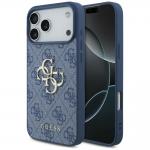 Husa Guess 4G Big Logo compatibila cu iPhone 18 Pro Max / 17 Pro Max, Albastru 4 - lerato.ro