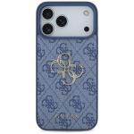 Husa Guess 4G Big Logo compatibila cu iPhone 18 Pro Max / 17 Pro Max, Albastru 2 - lerato.ro