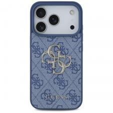 Husa Guess 4G Big Logo compatibila cu iPhone 18 Pro / 17 Pro, Albastru