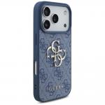 Husa Guess 4G Big Logo compatibila cu iPhone 18 Pro / 17 Pro, Albastru 5 - lerato.ro