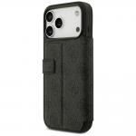 Husa flip cover Guess 4G Metal Logo Book compatibila cu iPhone 18 Pro Max / 17 Pro Max, Negru 6 - lerato.ro