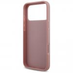 Husa Guess Fixed Glitter Big 4G compatibila cu iPhone 18 Pro Max / 17 Pro Max, Roz 8 - lerato.ro