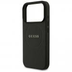 Husa Guess Grained Gold Ring cu MagSafe compatibila cu iPhone 18 Pro / 17 Pro, Negru 7 - lerato.ro