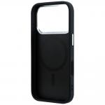 Husa Guess Grained Triangle Logo cu MagSafe compatibila cu iPhone 18 Pro Max / 17 Pro Max, Negru 8 - lerato.ro
