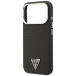 Husa Guess Kevlar Triangle Logo cu MagSafe compatibila cu iPhone 18 Pro / 17 Pro, Maro 7 - lerato.ro