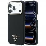 Husa Guess Kevlar Triangle Logo cu MagSafe compatibila cu iPhone 18 Pro / 17 Pro, Negru 4 - lerato.ro