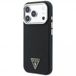 Husa Guess Kevlar Triangle Logo cu MagSafe compatibila cu iPhone 18 Pro / 17 Pro, Negru 3 - lerato.ro