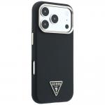 Husa Guess Kevlar Triangle Logo cu MagSafe compatibila cu iPhone 18 Pro / 17 Pro, Negru 5 - lerato.ro