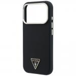 Husa Guess Kevlar Triangle Logo cu MagSafe compatibila cu iPhone 18 Pro / 17 Pro, Negru 7 - lerato.ro