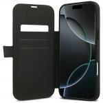 Husa flip cover Guess 4G Metal Logo Book compatibila cu iPhone 18 Pro Max / 17 Pro Max, Maro 7 - lerato.ro