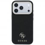 Husa Guess Saffiano Small 4G Classic Logocu MagSafe compatibila cu iPhone 18 Pro Max / 17 Pro Max, Negru 2 - lerato.ro