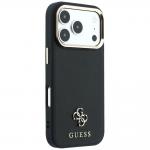 Husa Guess Saffiano Small 4G Classic Logocu MagSafe compatibila cu iPhone 18 Pro Max / 17 Pro Max, Negru 5 - lerato.ro
