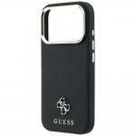 Husa Guess Saffiano Small 4G Classic Logocu MagSafe compatibila cu iPhone 18 Pro Max / 17 Pro Max, Negru 7 - lerato.ro