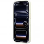 Husa Guess Stripe Peony 4G Logo cu MagSafe compatibila cu iPhone 18 Pro / 17 Pro, Bej 6 - lerato.ro