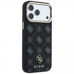 Husa Guess Peony 4G Small Logo cu MagSafe compatibila cu iPhone 18 Pro Max / 17 Pro Max, Negru 5 - lerato.ro