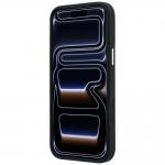 Husa Guess Peony 4G Small Logo cu MagSafe compatibila cu iPhone 18 Pro Max / 17 Pro Max, Negru 6 - lerato.ro