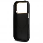 Husa Guess 4G Triangle Logo cu MagSafe compatibila cu iPhone 18 Pro / 17 Pro, Negru 8 - lerato.ro