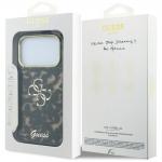 Husa Guess IML 4G Script Metal Logo cu MagSafe compatibila cu iPhone 18 Pro / 17 Pro, Negru 9 - lerato.ro