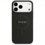 Husa Guess Saffiano Classic Logo cu MagSafe compatibila cu iPhone 18 Pro Max / 17 Pro Max, Negru 2 - lerato.ro