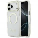 Husa Guess Metal Outline cu MagSafe compatibila cu iPhone 17 Pro Max / 18 Pro Max, Gold 4 - lerato.ro