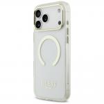 Husa Guess Metal Outline cu MagSafe compatibila cu iPhone 17 Pro Max / 18 Pro Max, Gold 3 - lerato.ro