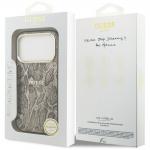 Husa Guess Python Pattern cu MagSafe compatibila cu iPhone 17 Pro Max / 18 Pro Max, Maro 9 - lerato.ro