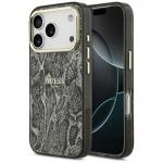 Husa Guess Python Pattern cu MagSafe compatibila cu iPhone 18 Pro / 17 Pro, Negru 4 - lerato.ro