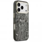 Husa Guess Python Pattern cu MagSafe compatibila cu iPhone 18 Pro / 17 Pro, Negru 5 - lerato.ro