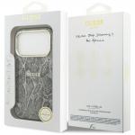 Husa Guess Python Pattern cu MagSafe compatibila cu iPhone 18 Pro / 17 Pro, Negru 9 - lerato.ro