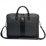 Geanta laptop Guess 4G Round 4G & Classic Logo compatibila cu laptop 16 inch, Negru 2 - lerato.ro