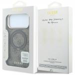 Husa Guess Ring Stand 360 4G Classic Logo cu MagSafe compatibila cu iPhone 18 Pro / 17 Pro, Maro 9 - lerato.ro